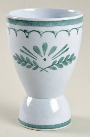Green Thistle Double Egg Cup