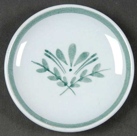 Green Thistle Butter Pat