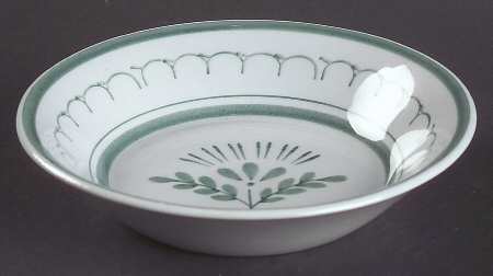 Green Thistle Fruit/Dessert (Sauce) Bowl