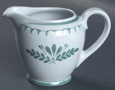 Green Thistle Creamer