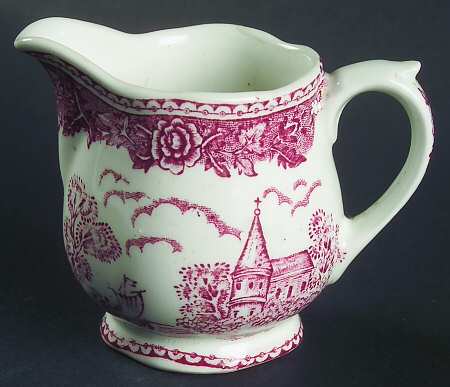 Landscape Red Mini Creamer