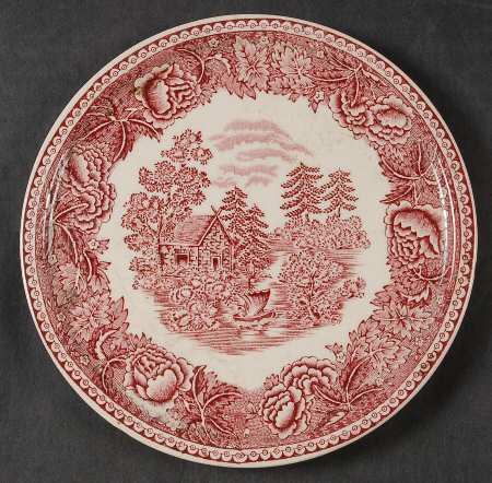 Landscape Red Tea Tile