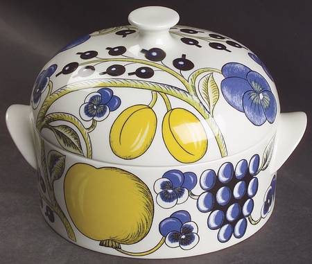 Paratiisi 1 Quart Oval Covered Casserole