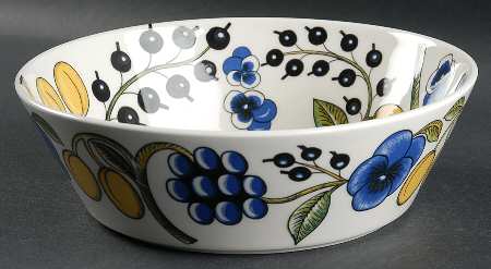 Paratiisi 9" Round Vegetable Bowl