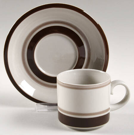 Pirtti Flat Demitasse Cup & Saucer Set