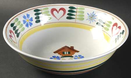 Pirtti 10" Round Vegetable Bowl