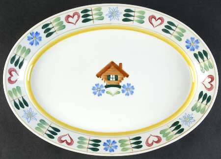 Pirtti 13" Oval Serving Platter