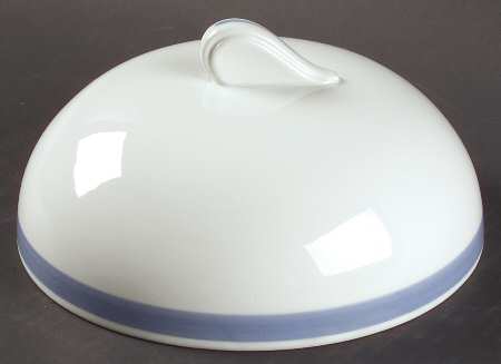 Ribbons Blue (White Background) Toast Cover