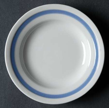 Ribbons Blue (White Background) Coaster