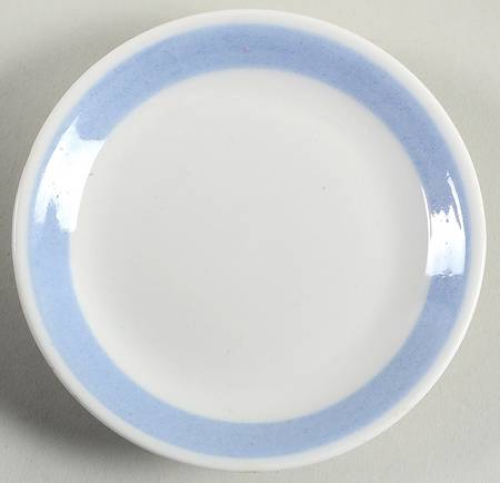 Ribbons Blue (White Background) Tea Bag Holder