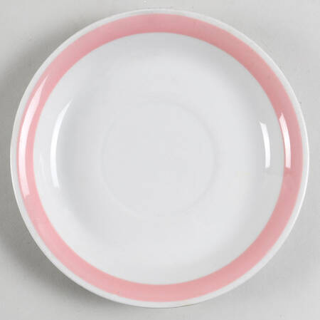 Ribbons Pink Saucer for Oversized Cup