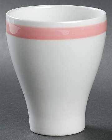 Ribbons Pink Tall China Tumbler