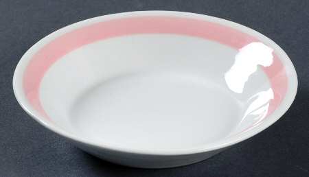 Ribbons Pink Fruit/Dessert (Sauce) Bowl