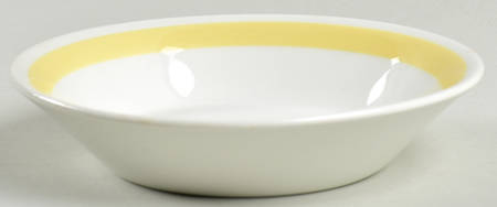 Ribbons Yellow Fruit/Dessert (Sauce) Bowl