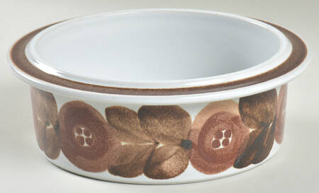 Rosmarin Brown 7" Round Vegetable Bowl
