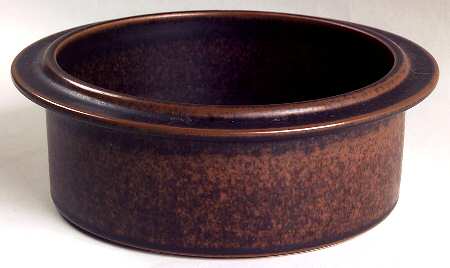 Ruska 7" Round Vegetable Bowl by Arabia of Finland