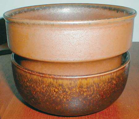 Ruska 6" Flower Pot & Underplate