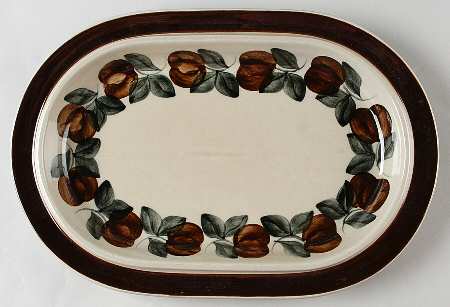 Ruija Troubadour 14" Oval Serving Platter