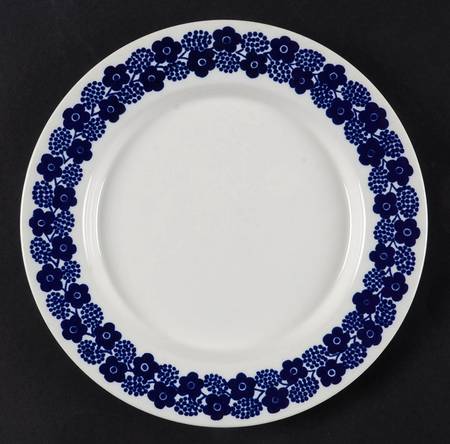 Rypale Blue Bread & Butter Plate