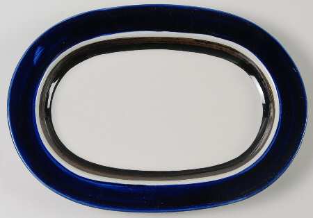 Saara 13" Oval Serving Platter