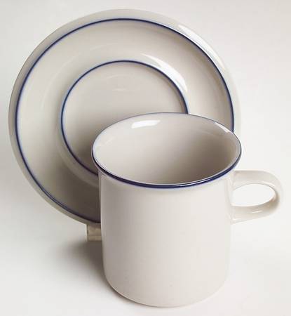 Saimaa Flat Cup & Saucer Set