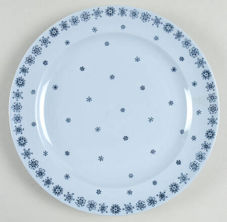 Snowflake Luncheon Plate