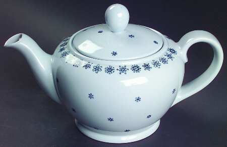 Snowflake Teapot & Lid