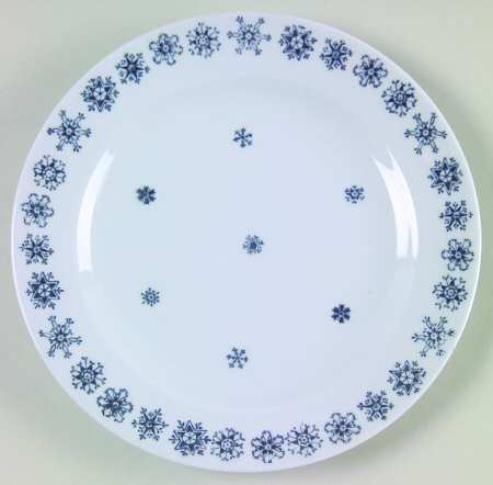 Snowflake Bread & Butter Plate