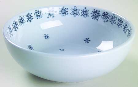 Snowflake Fruit/Dessert (Sauce) Bowl