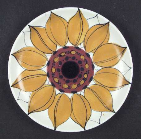 Sun Rose Salad Plate