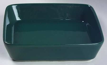 Teema Green 6" Square Vegetable Bowl