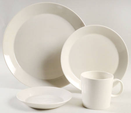 Teema Off White 4 Piece Place Setting