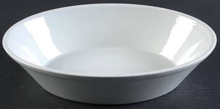 Teema Off White 12" Oval Vegetable Bowl