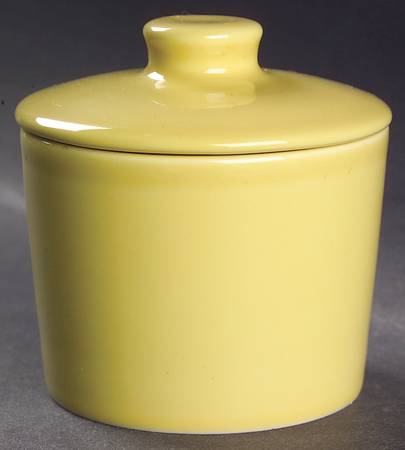 Teema Yellow Sugar Bowl & Lid