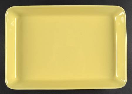 Teema Yellow 12" Oval Serving Platter