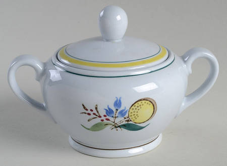 Windflower Sugar Bowl & Lid