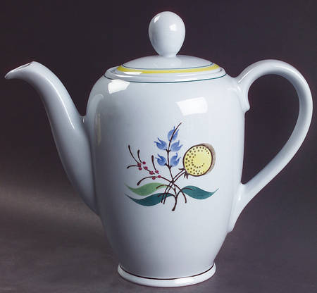 Windflower Coffee Pot & Lid