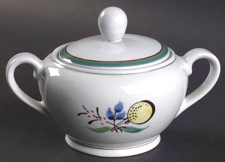 Windflower Sugar Bowl & Lid