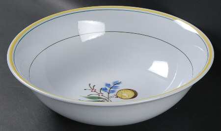 Windflower 10" Round Vegetable Bowl