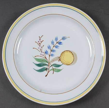 Windflower Luncheon Plate