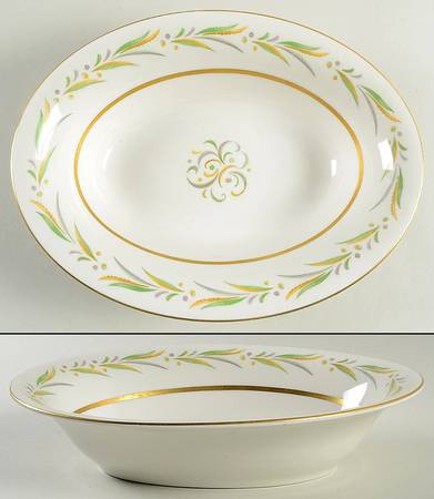 Autumn (Smooth Edge) 10" Oval Vegetable Bowl