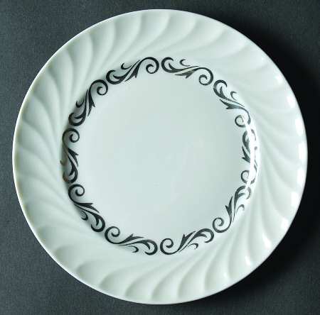 Silver Wreath Bread & Butter Plate