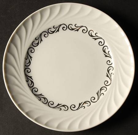 Silver Wreath Salad Plate
