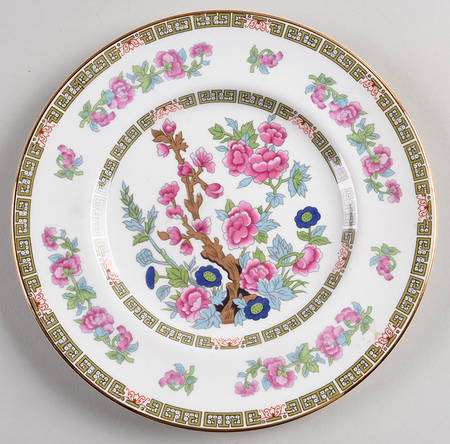 Famel Rose Salad Plate