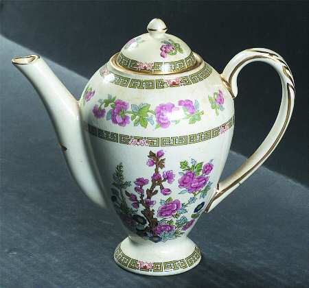 Famel Rose Mini Coffee Pot & Lid