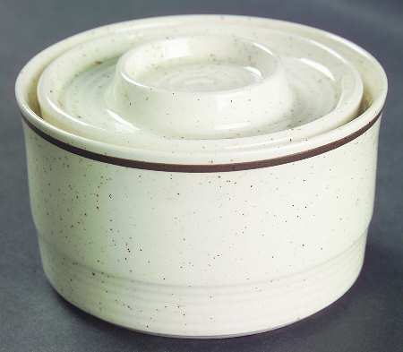 Marsh Flowers Sugar Bowl & Lid