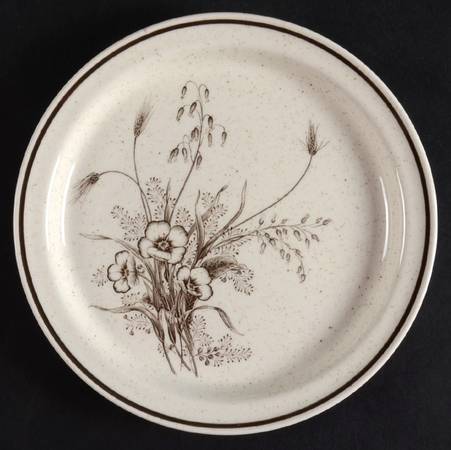 Marsh Flowers Salad Plate