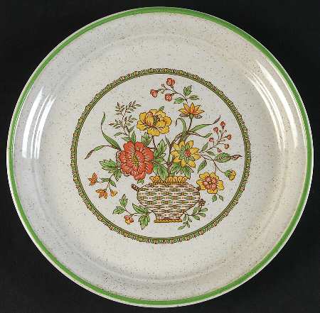 Spring Bouquet Salad Plate