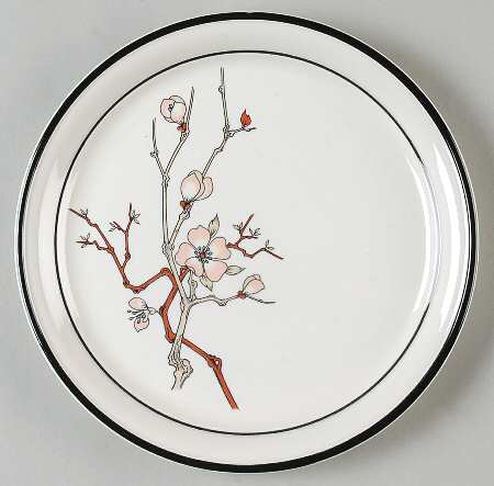 Tea Garden Salad Plate