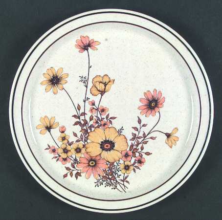 Wild Flowers Dinner Plate